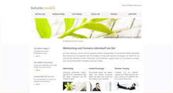 Desktop Screenshot of bekawe-hosting.de